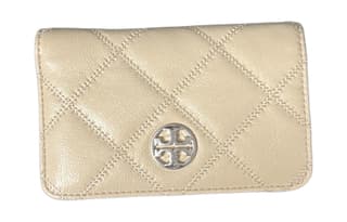 TORY BURCH Cow Wallet Medium Apricot