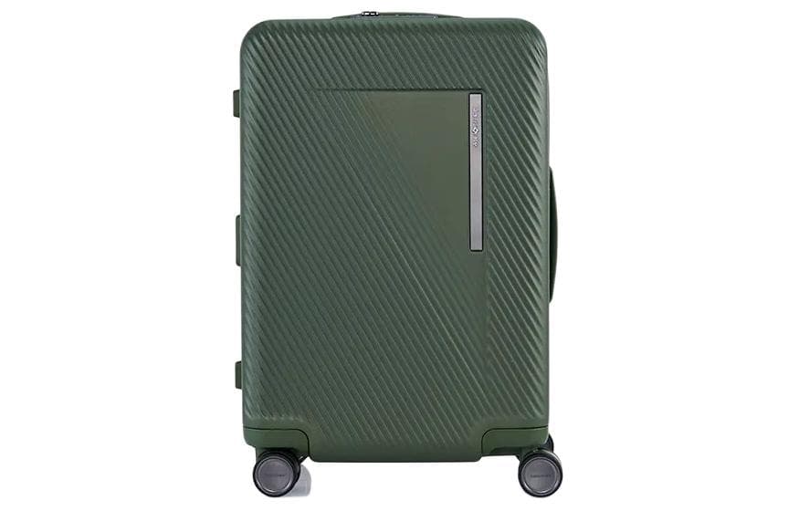 SAMSONITE Polycarbonate Luggage Suitcase For Air Travel 20 Inch Green 20 inches