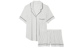 VICTORIA'S SECRET Pajama Set Heather Gray