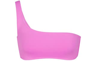 SKIMS SIGNATURE SWIM ONE SHOULDER Bikini NEON ORCHID/Neon Orchid