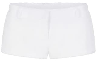 SKIMS TERRY COVER UPS SHORT SNOW/Snow