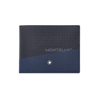 MONTBLANC Cow Wallet Blue/Black