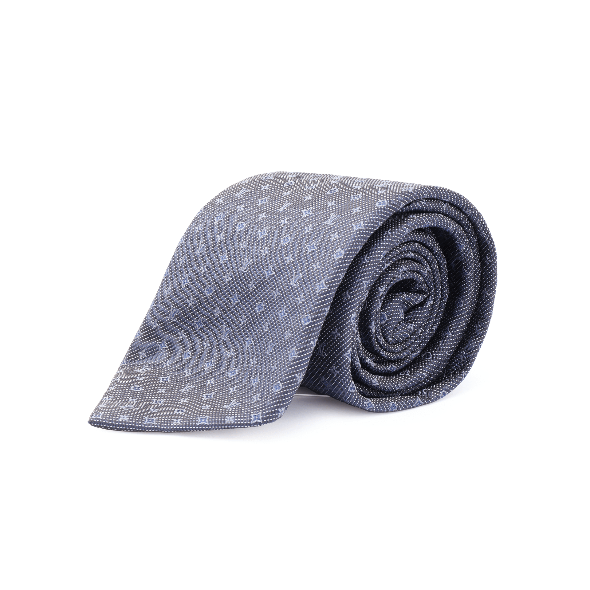 LOUIS VUITTON Monogram Classic Silk Ties
