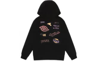 Dickies Sweatshirts Black Hooded Moderate Heavyweight