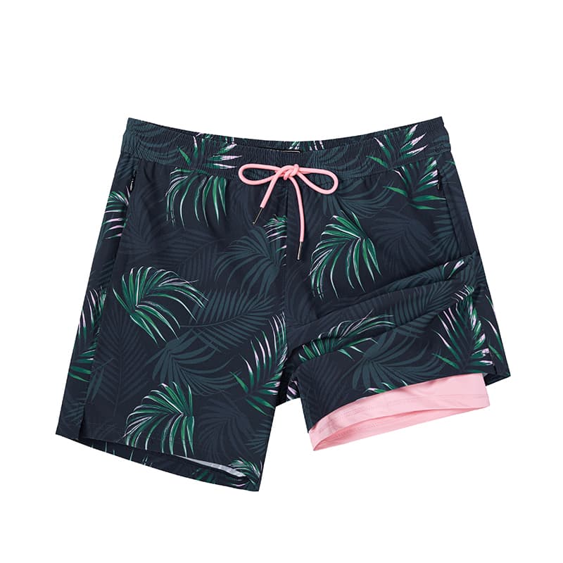 SURFCUZ Beach Black Leaf