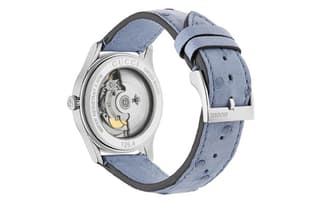 GUCCI Dive Collection Wrist Watch Automatic Mechanical Movement Genuine Strap Mother of Pearl Color Watch Dial