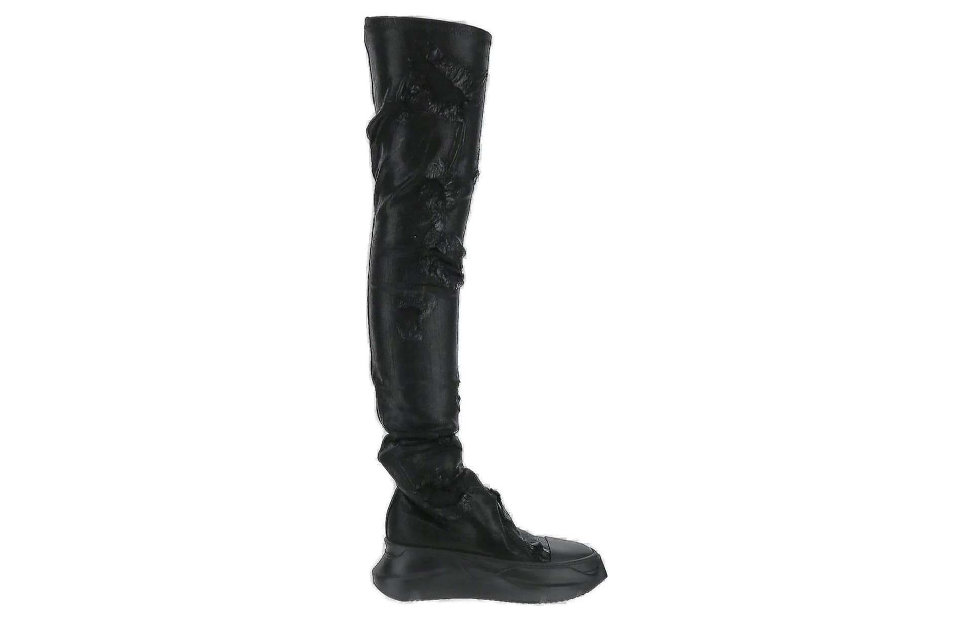 Rick Owens DRKSHDW Knee high 7.5cm Black