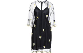 MSGM Long Sleeved Dress Black