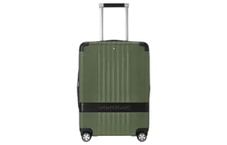 MONTBLANC Polycarbonate Suitcase Luggage Forest Green