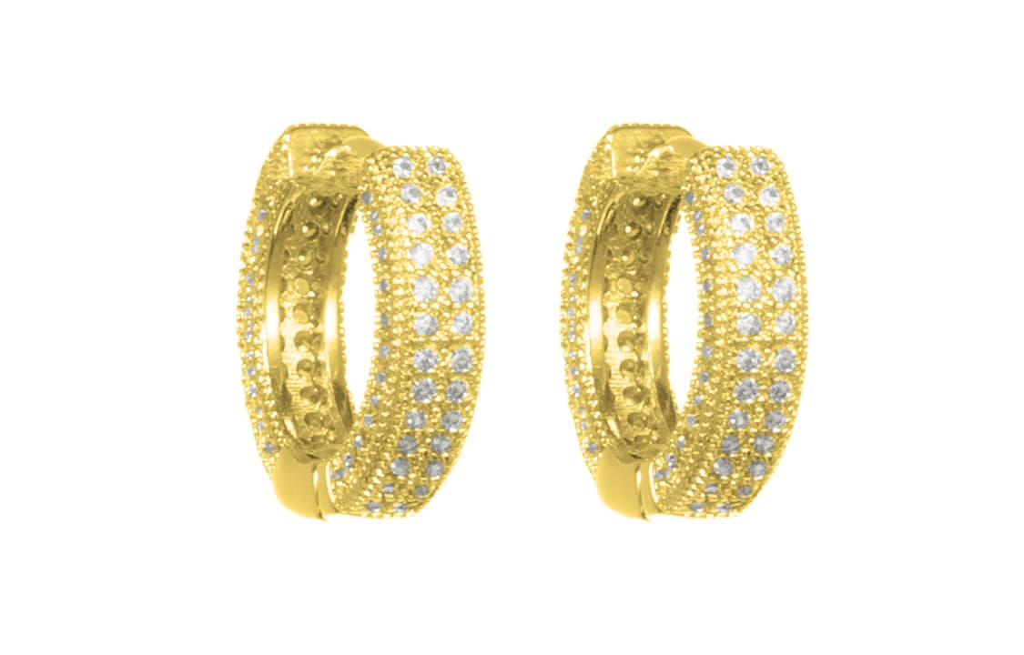 JANENG Earrings Silver/Gold Gold