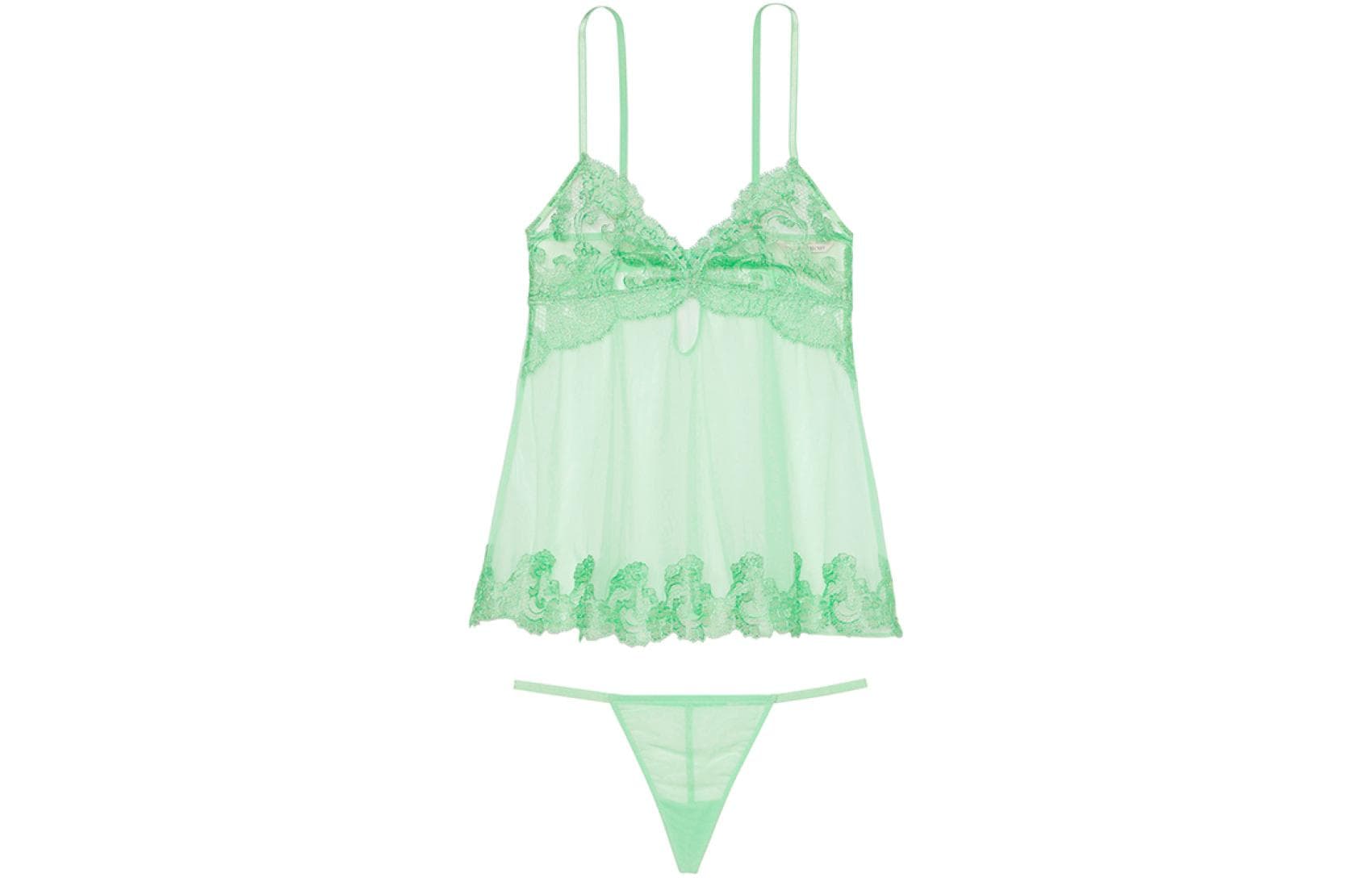 VICTORIA'S SECRET Pajama Set Grass Green Clothing Sets (Grass Green)