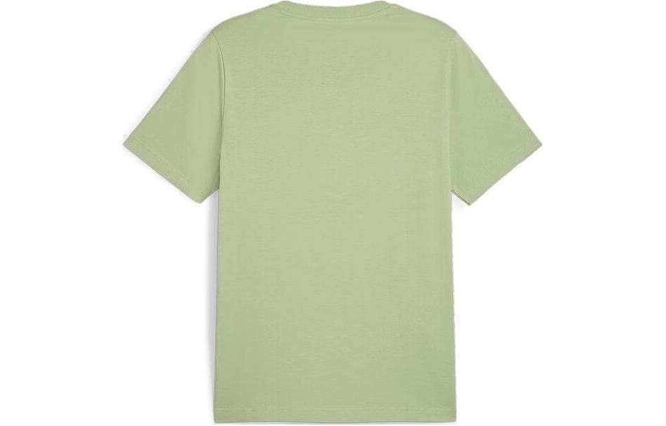 PUMA SS24 T Shirt Light Green