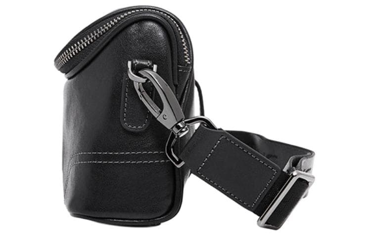 JAGUAR Cow Crossbody Bag, Shoulder Bag Black
