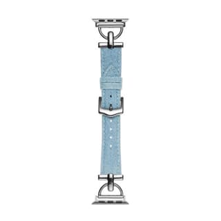 IBOANN Strap Apple Compatibility Denim Material