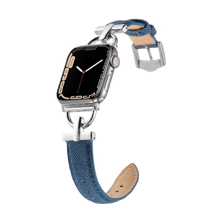 IBOANN Strap Apple Compatibility Denim Material