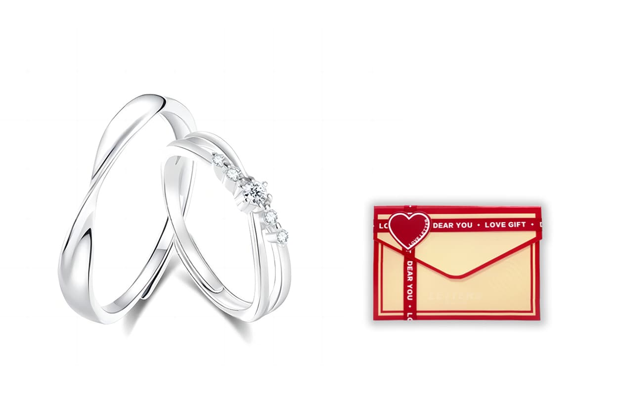 Couple Ring + [Love Frequency Gift Box]
