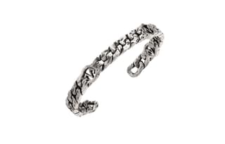 BABAMA Silver Plated Copper Bangles