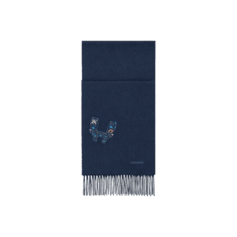HERMES Knit Blue