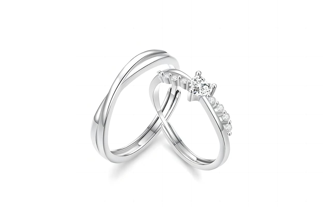 Sugar Sweetheart Couple Ring