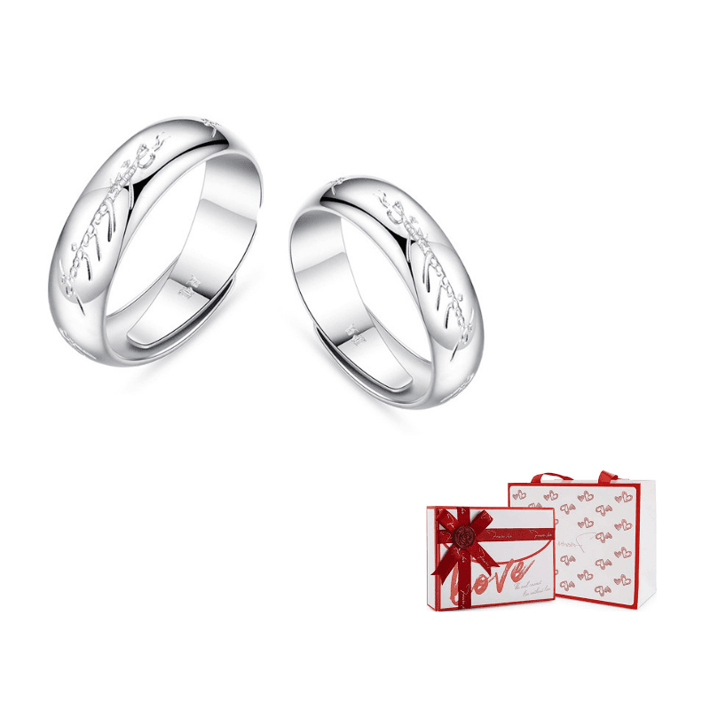 UTD 999 Fine Silver Rings The Ring Open Ring