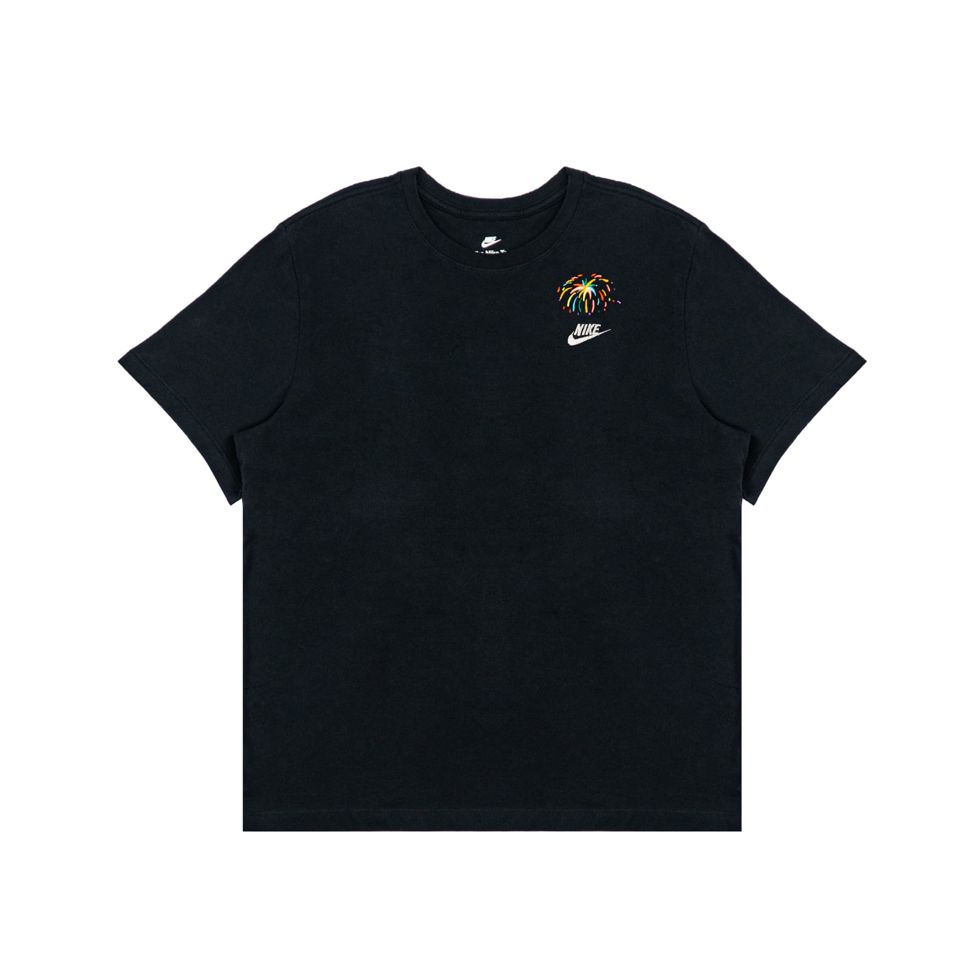 Nike Drop Shoulder Sleeve TShirt Black