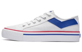 Pony Shooter Breathable Breathable Canvas White Blue