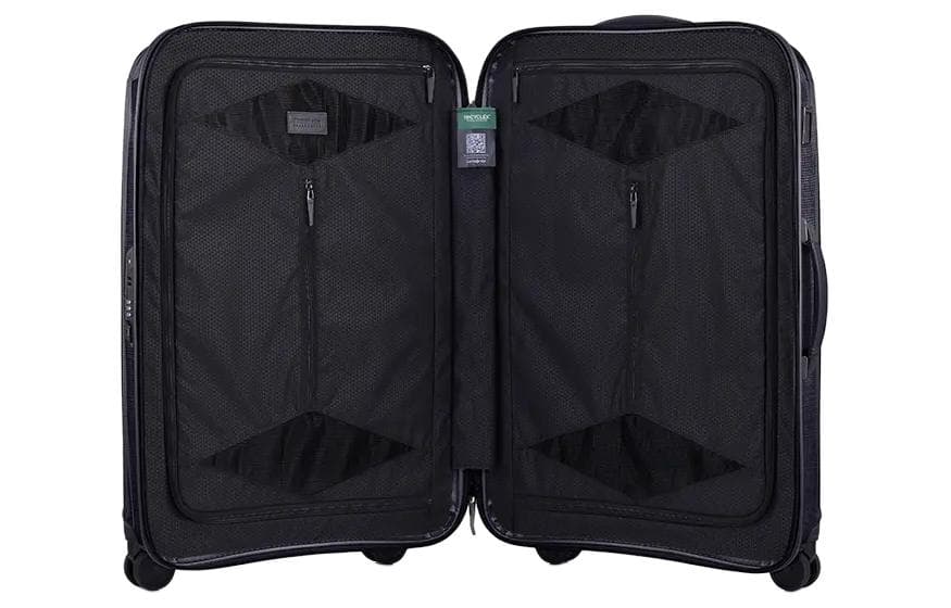 SAMSONITE Polypropylene Suitcase Luggage 25 Inch Black