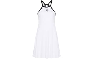 Marine Serre Crescent Moon embroidered Mini Dress