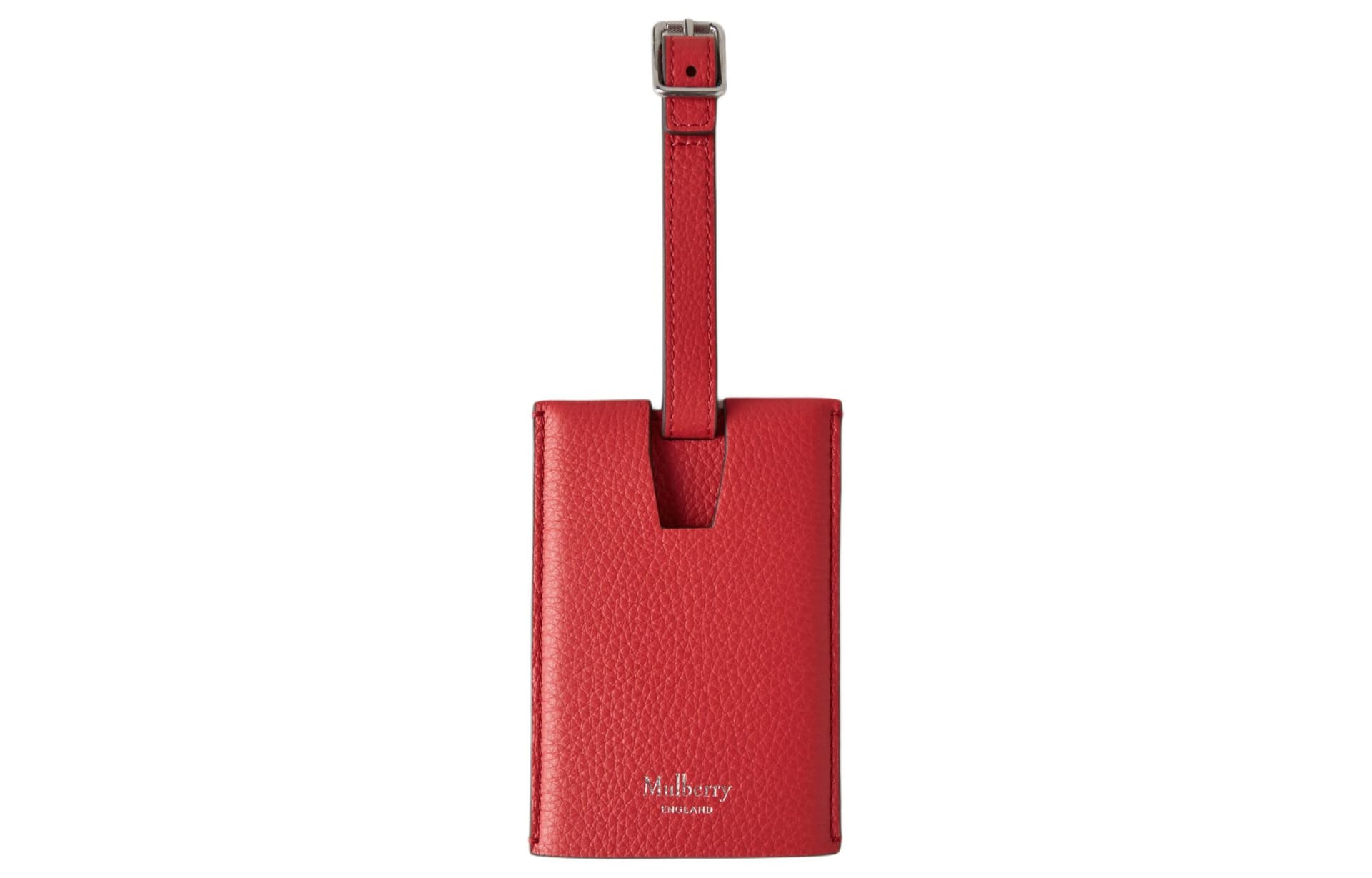 Mulberry Luggage Tags Hibiscus Flower Red Hibiscus Flower Red