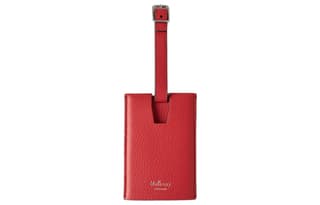 Mulberry Luggage Tags Hibiscus Flower Red