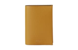 Mulberry Cow Passport Holder Deep Amber