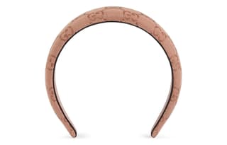 GUCCI Polyester Headbands Taupe
