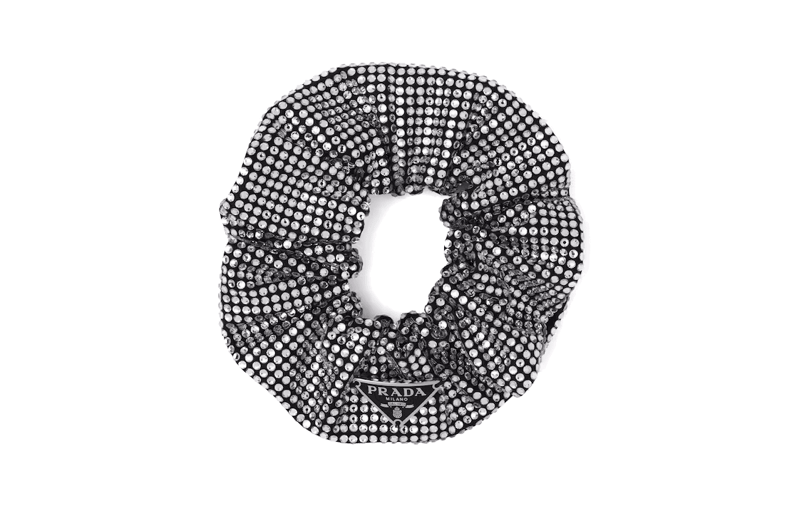 PRADA Hair Ties Black