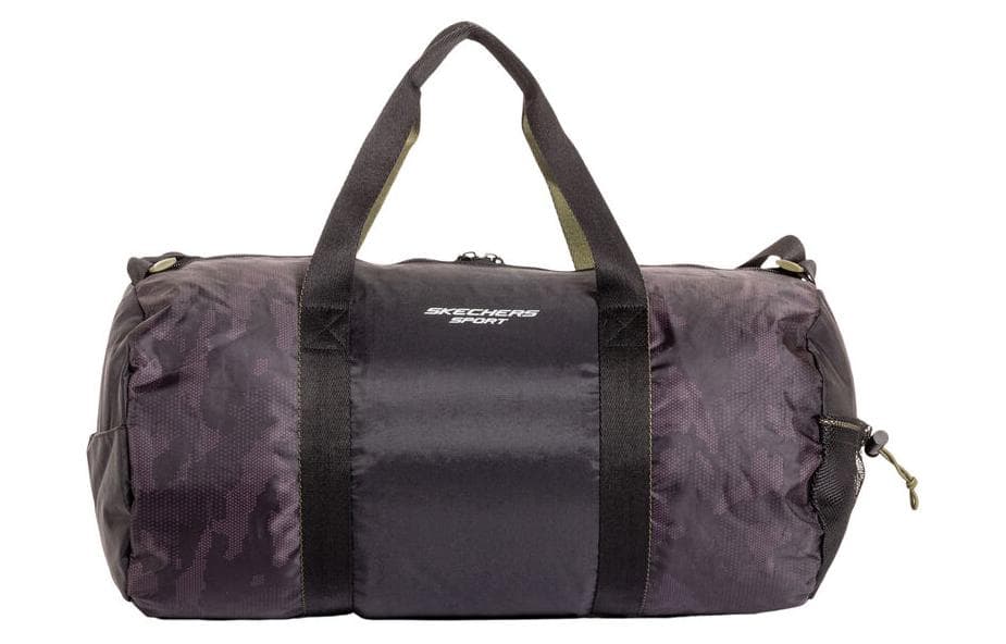 Skechers Polyester Travel Bag Purple Camouflage