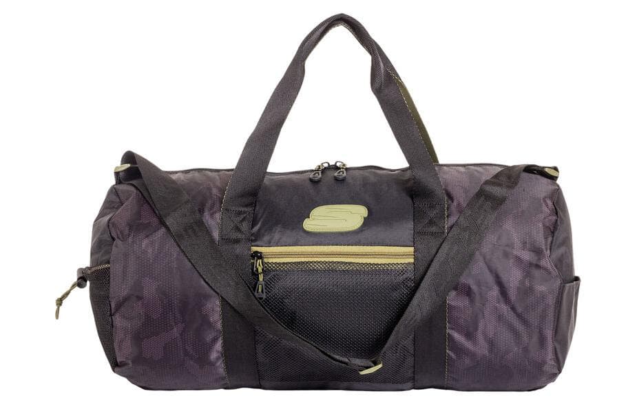 Skechers Polyester Travel Bag Purple Camouflage Purple Camouflage