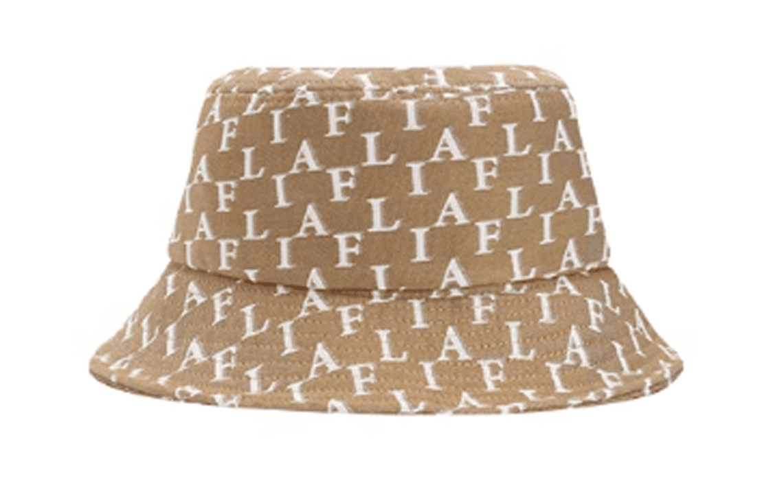 FILA Polyester, Cotton Bucket Hats Blue/Apricot