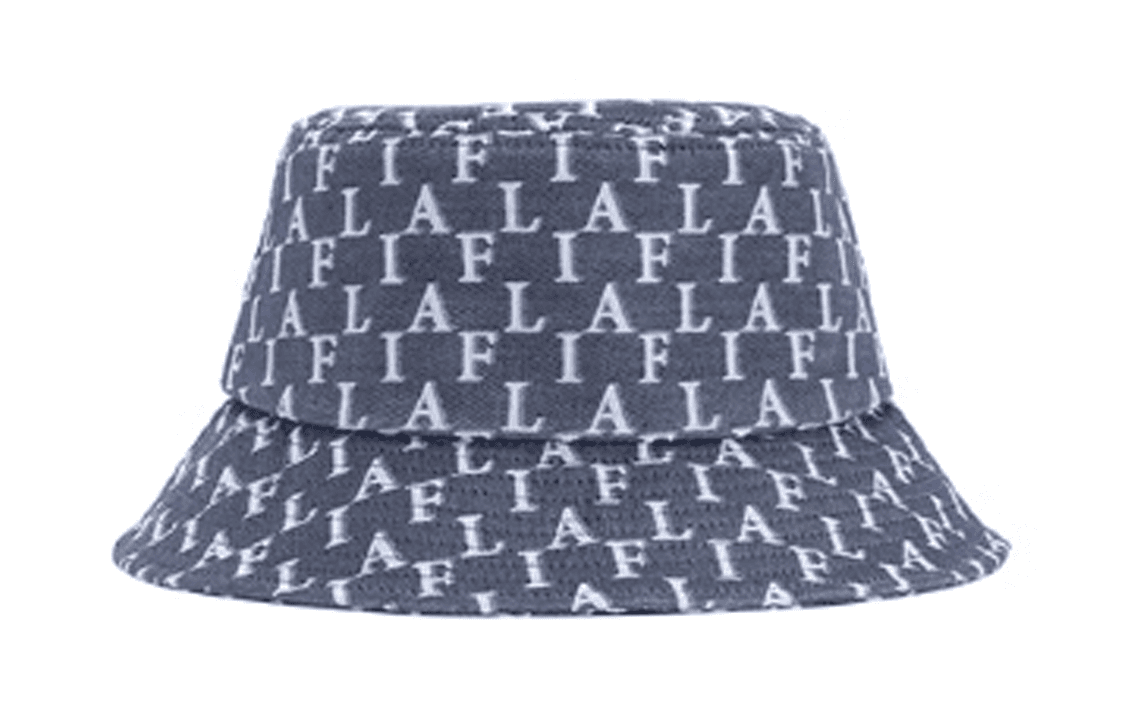 FILA Polyester, Cotton Bucket Hats Blue/Apricot