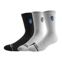 3 PackAce Long Leg (ACE Pure White+White Black+Black Gray)