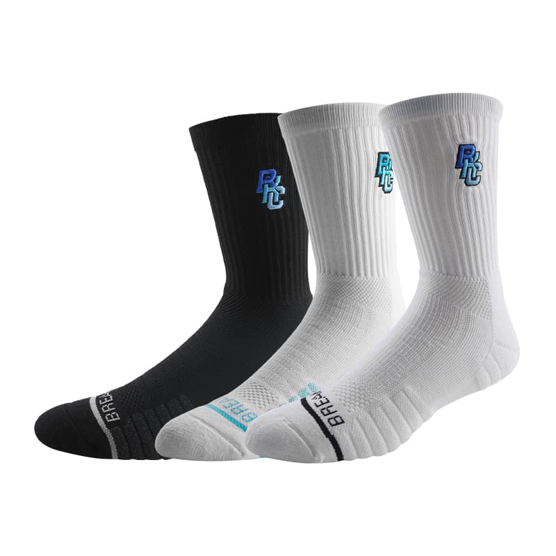 Icebreaker BKCXZICE 3 Pack 3 PackAce Long Leg (ACE Pure White+Blue Green+Black Gray)