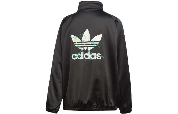 Adidas Originals Jackets Black Stand Collar Moderate Instructor