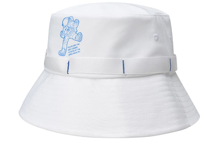 ANTA Bucket Hats White