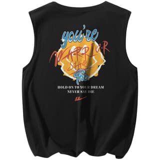 WARRIOR Tank Tops Crew Neck Moderate Straight Fit