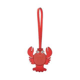 LOEWE Cow Lobster Protective Cover Earphone Case Red