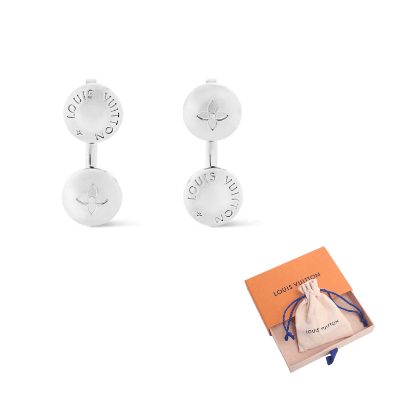 Lv Lv Studs Earrings Silver