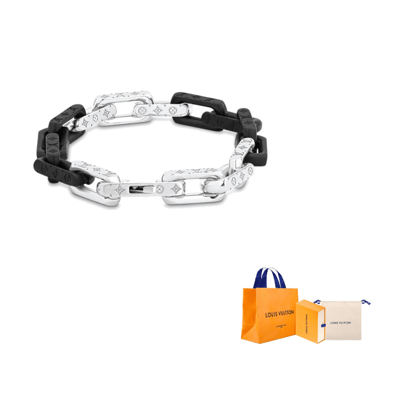 Ouis Vuitton 00687 Onogram Chain Bracelet