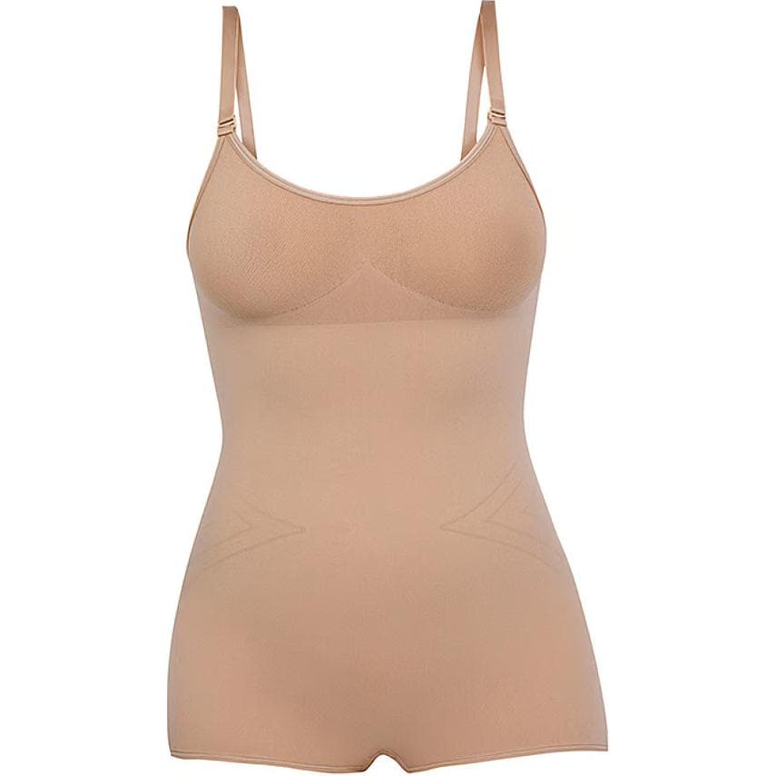 Victoria's Secret LEONISA SHAPEWEAR Invisible Bodysuit Shaper With Cy Shapewear Khaki Khaki/Khaki