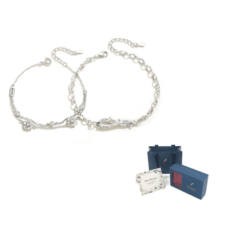 SHANGYINFU Alloy/925 Sterling Silver Bracelets