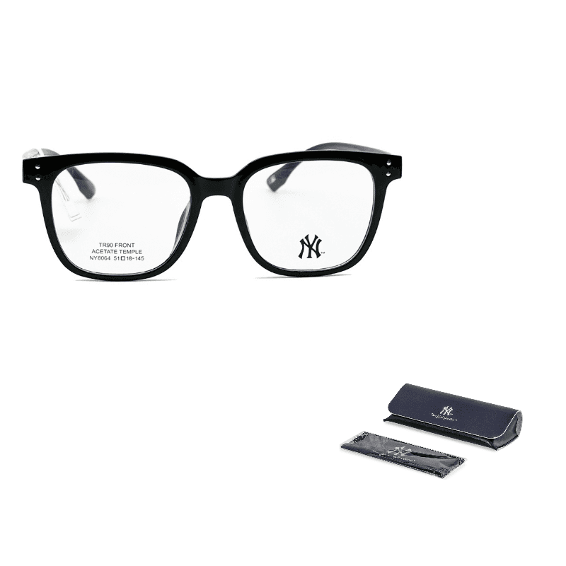 MLB TR/Memory Plastic Square Eyeglass Frames