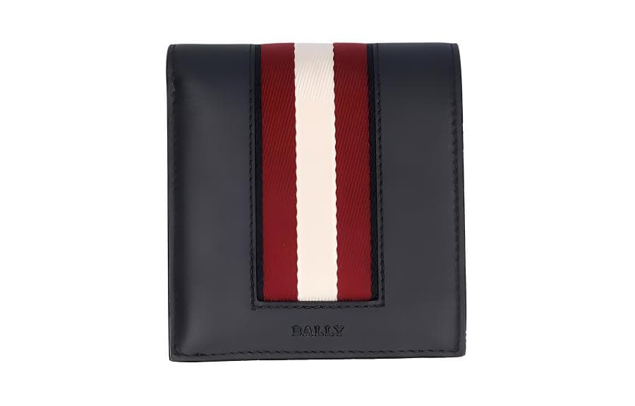 Bally tape bifold wallet