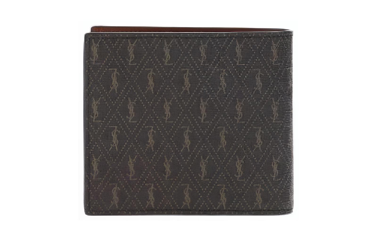 SAINT LAURENT Coated Canvas With Wallet Multicolor